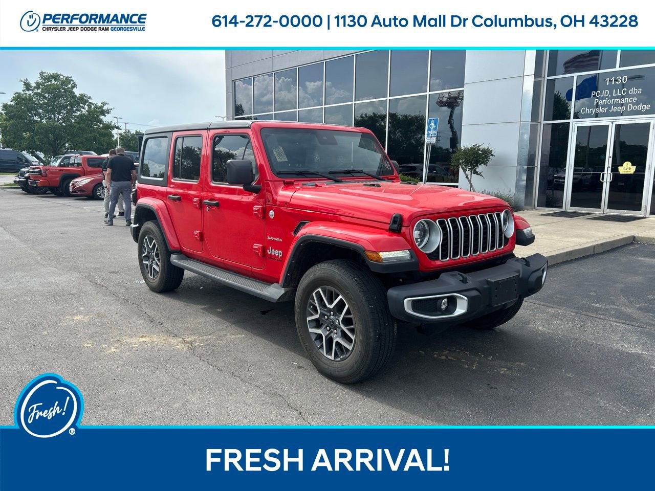 Used 2024 Jeep Wrangler Unlimited Sahara AWD/4WD image 8