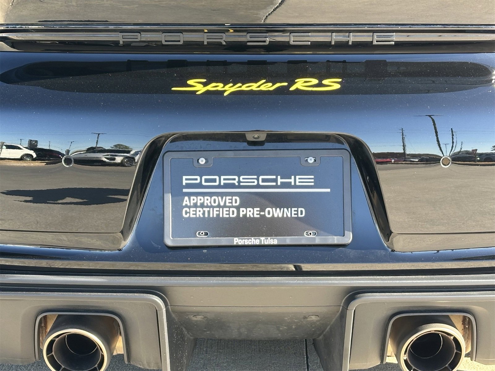 Certified 2025 Porsche 718 Boxster Spyder RS image 14