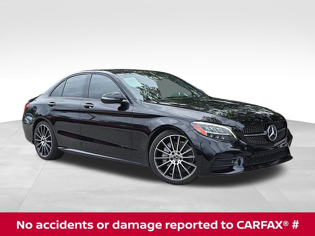 Used 2019 Mercedes-Benz C 300 Sedan w/ AMG Line image 1