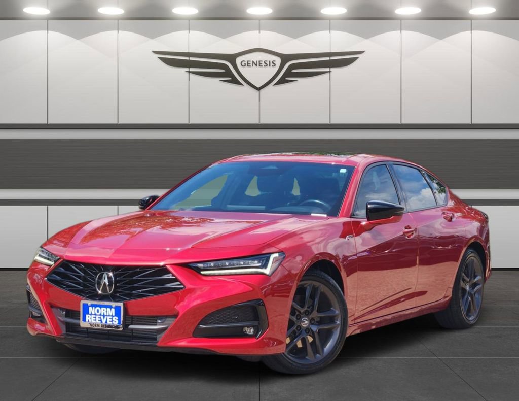 Used 2024 Acura TLX SH-AWD w/ A-SPEC Pkg image 1