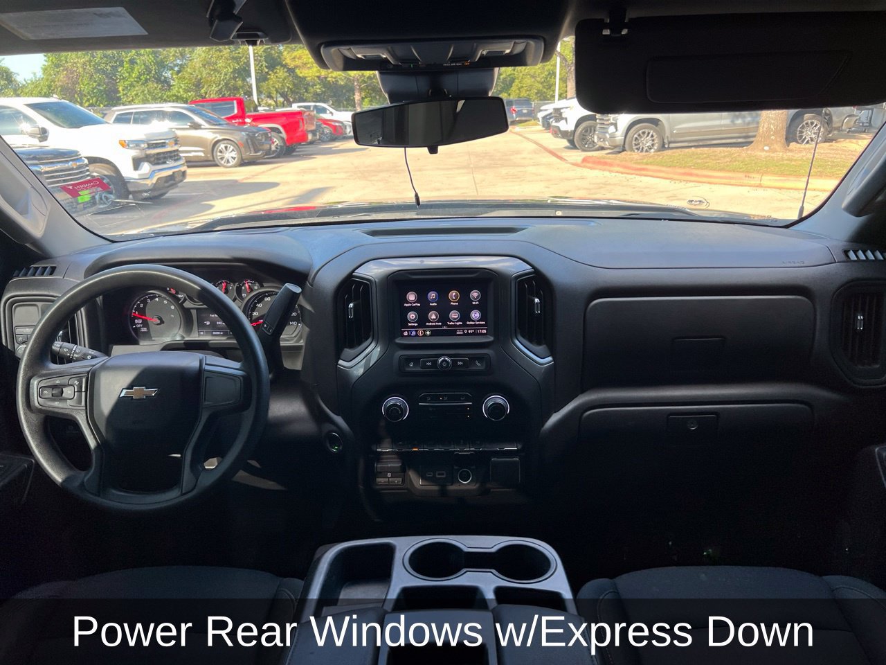 Used 2025 Chevrolet Silverado 1500 Custom w/ LPO, Dark Essentials Package RWD image 12