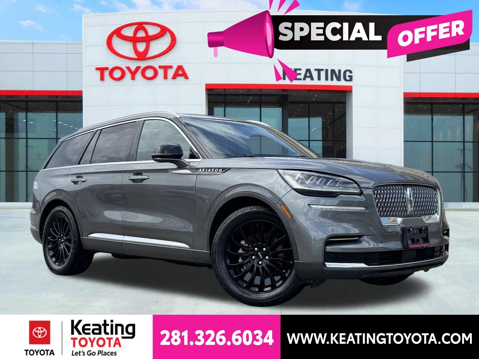 Used 2022 Lincoln Aviator Reserve w/ Elements Package Plus RWD image 1