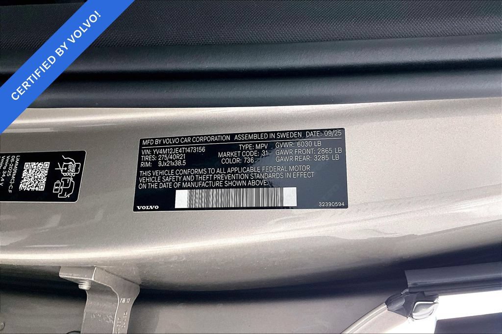 Used 2026 Volvo XC90 B5 Plus AWD/4WD image 42