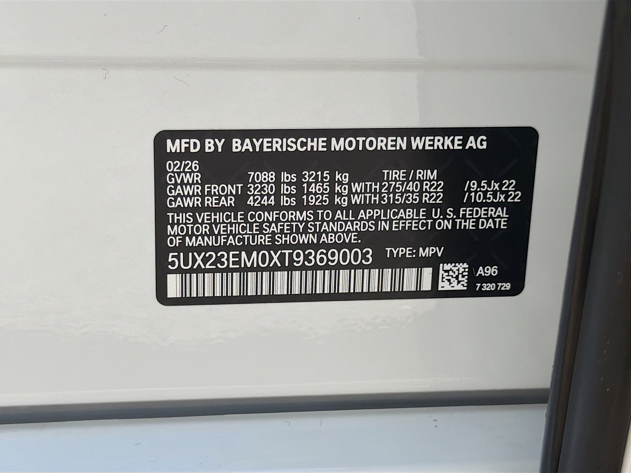 New 2026 BMW X7 xDrive40i w/ Executive Package image 45