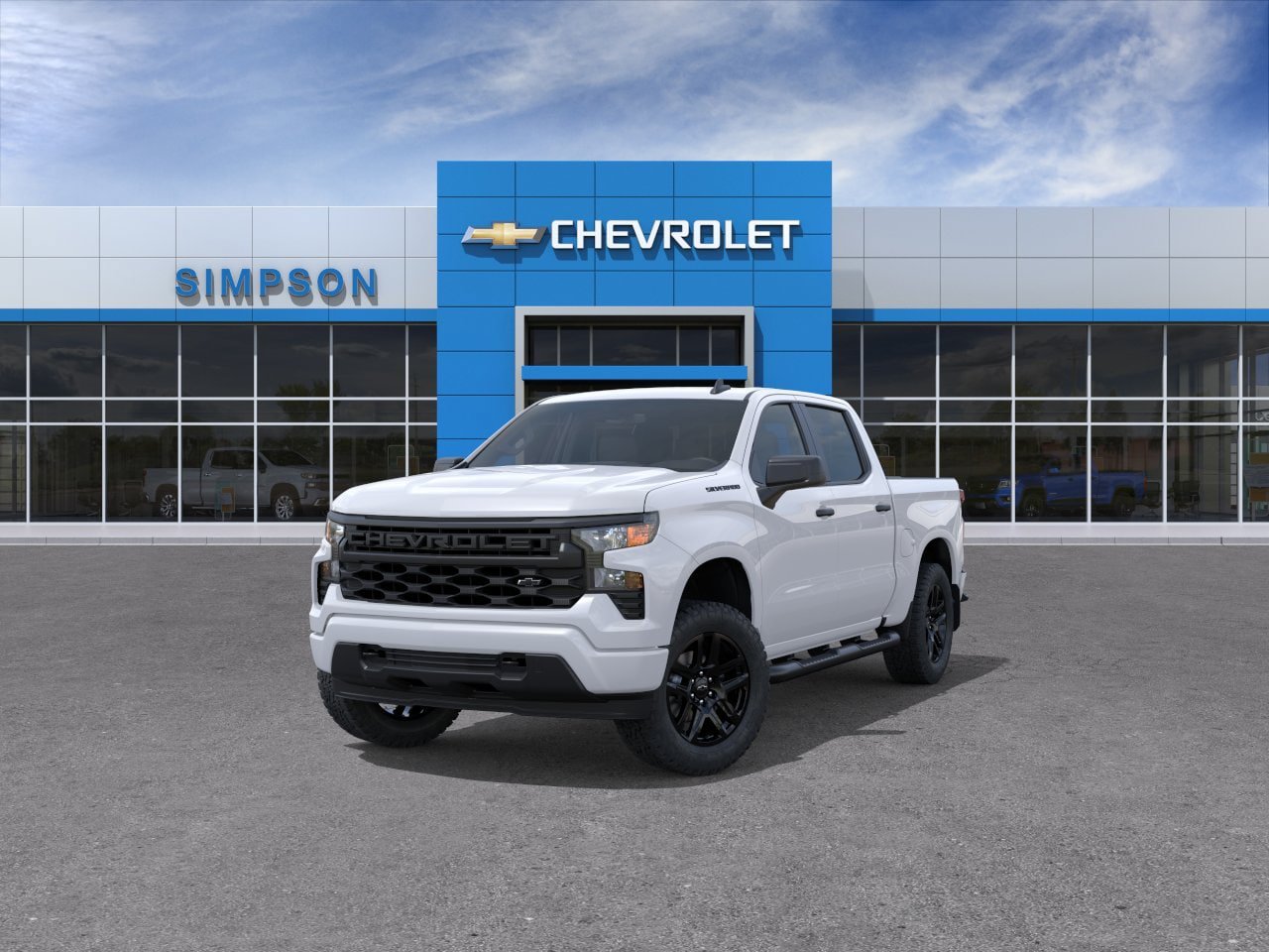 New 2026 Chevrolet Silverado 1500 Custom w/ Turbomax Blackout Package RWD image 36
