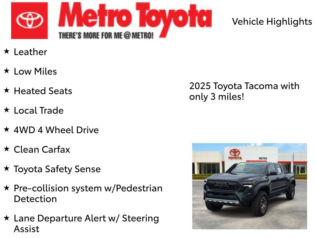 Used 2025 Toyota Tacoma Trailhunter image 7