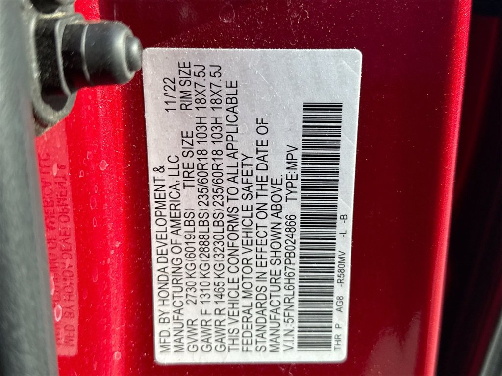 Used 2023 Honda Odyssey EX-L image 27