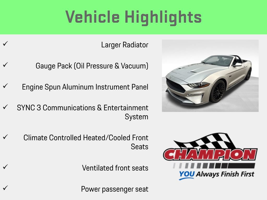 Used 2018 Ford Mustang GT Premium w/ GT Performance Package RWD image 24