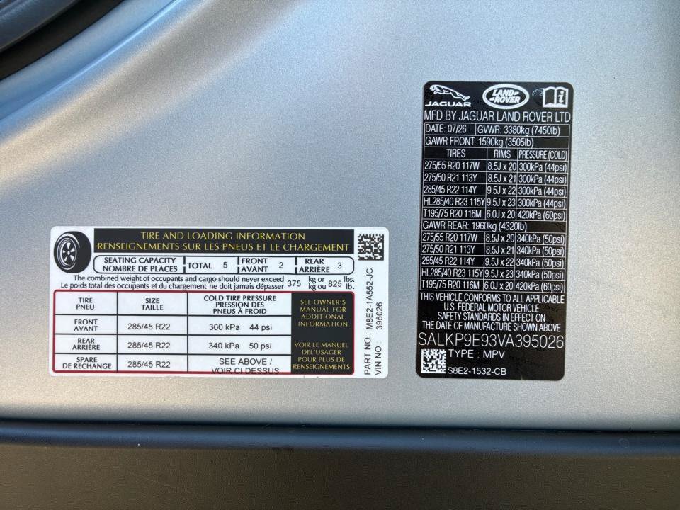 New 2027 Land Rover Range Rover SE AWD/4WD image 35