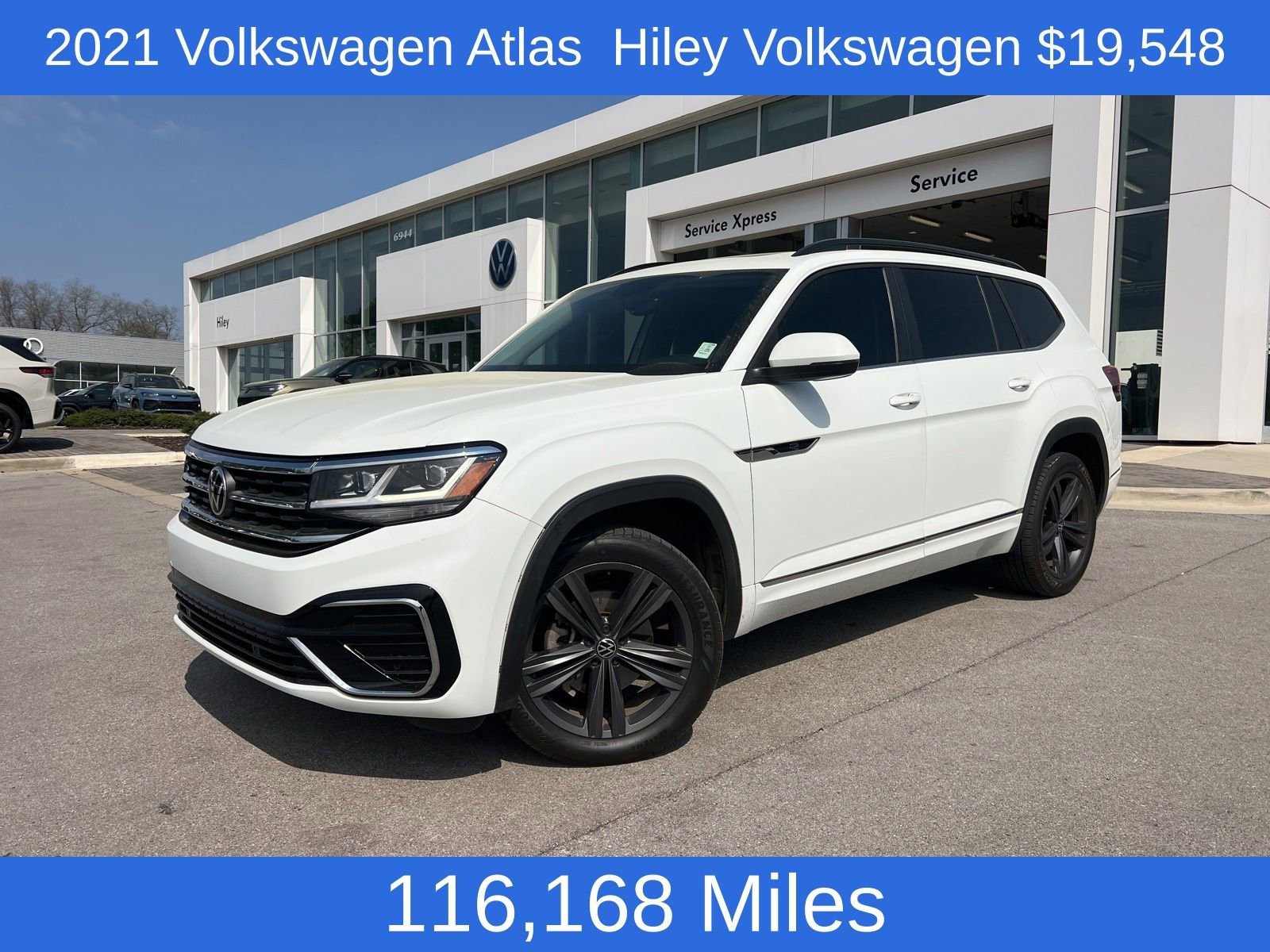 Used 2021 Volkswagen Atlas SE w/ Panoramic Sunroof Package