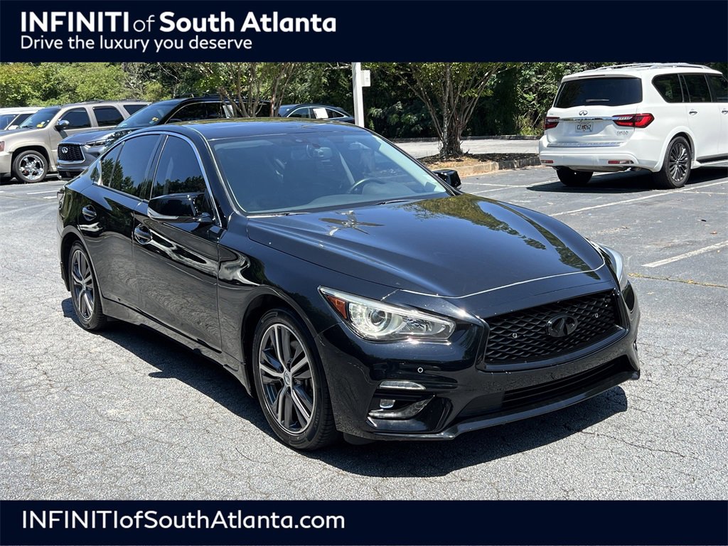 Used 2021 INFINITI Q50 Luxe