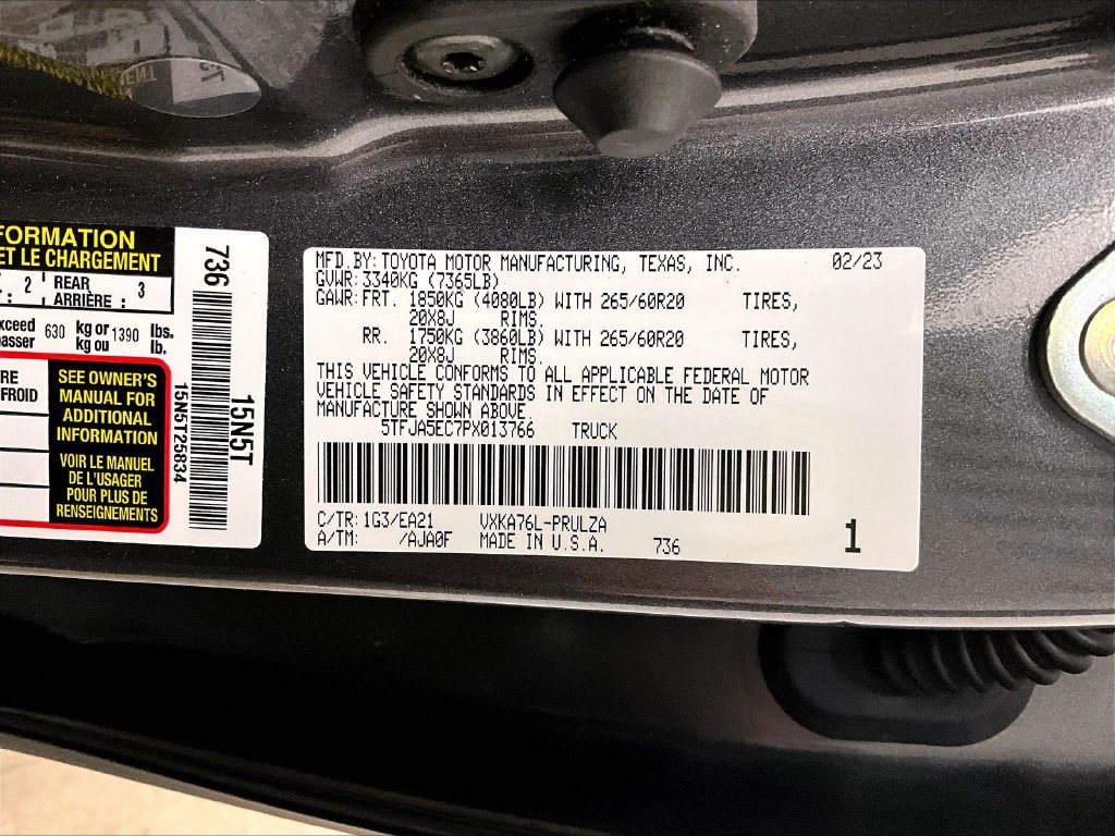 Used 2023 Toyota Tundra Limited AWD/4WD image 20