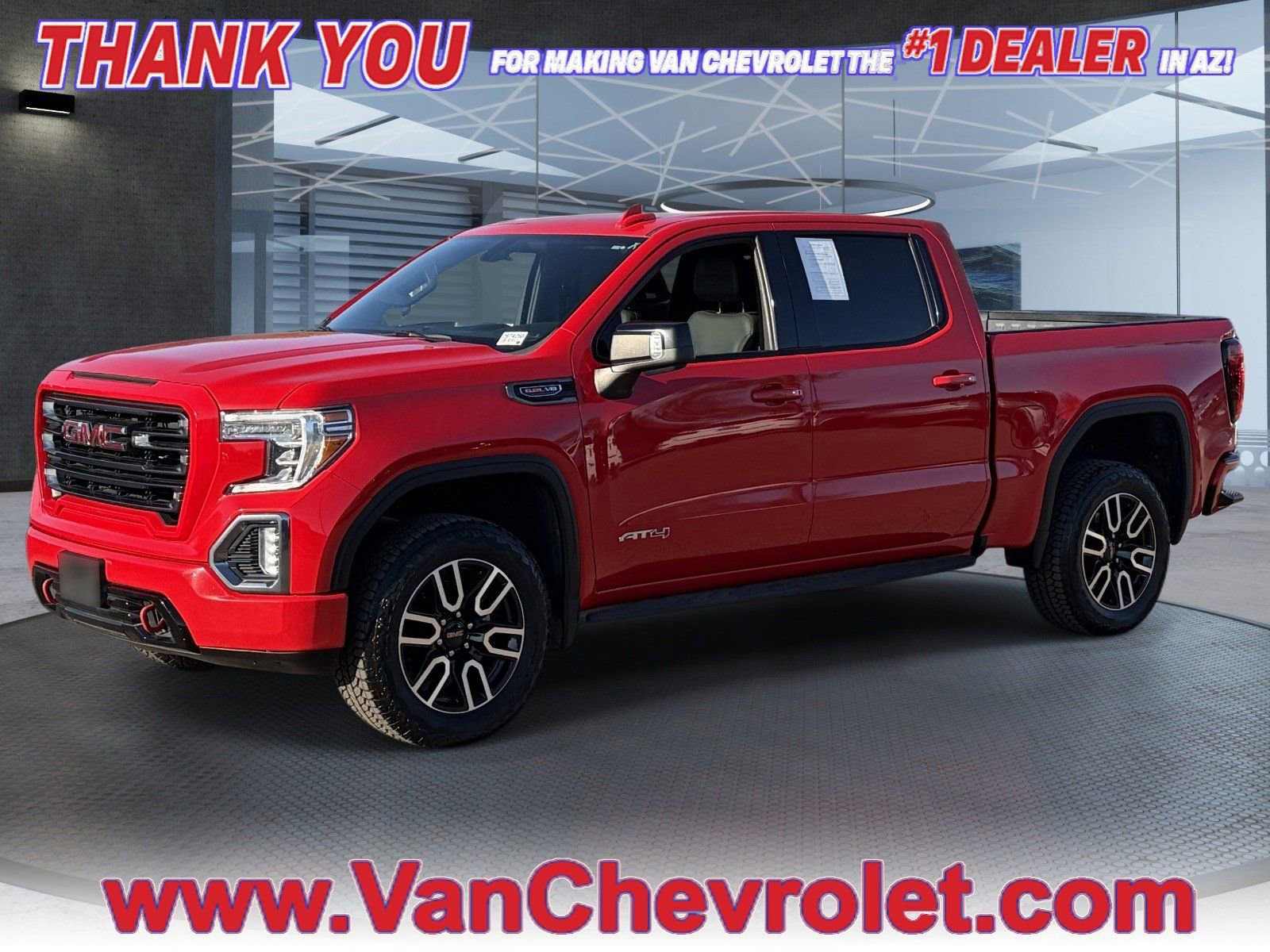 Certified 2022 GMC Sierra 1500 AT4 w/ AT4 Preferred Package AWD/4WD image 1