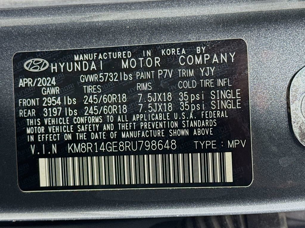 Used 2024 Hyundai Palisade SE FWD image 34