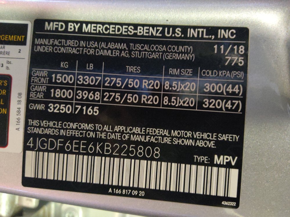 Used 2019 Mercedes-Benz GLS 450 4MATIC w/ Premium 1 Package image 33