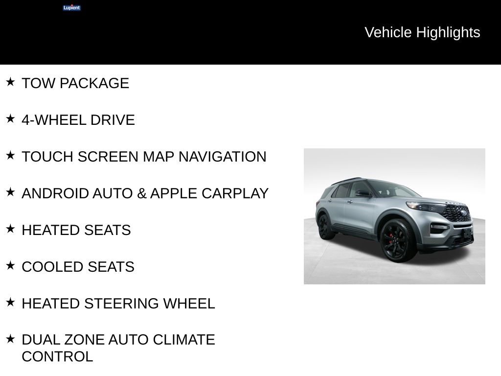 Used 2022 Ford Explorer ST w/ ST Street Pack image 5