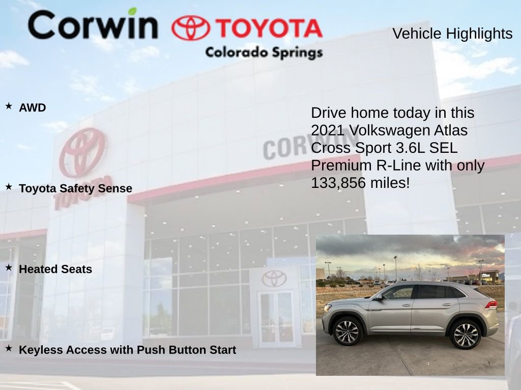 Used 2021 Volkswagen Atlas Cross Sport SEL Premium R-Line image 6