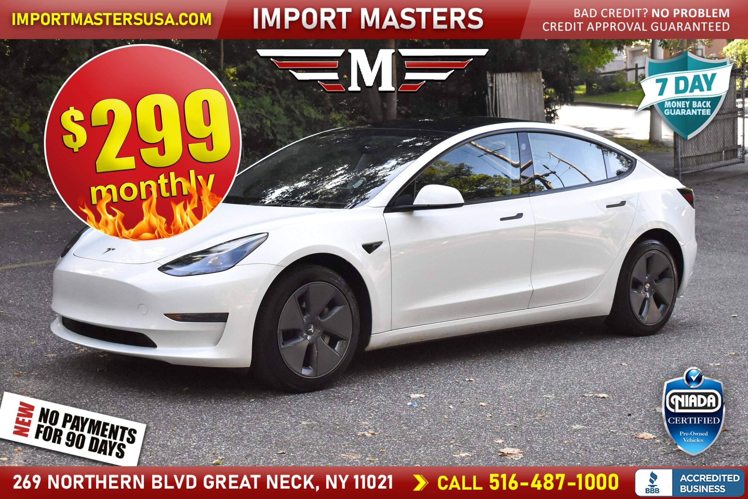 Used 2020 Tesla Model 3 Standard Range Plus RWD image 1