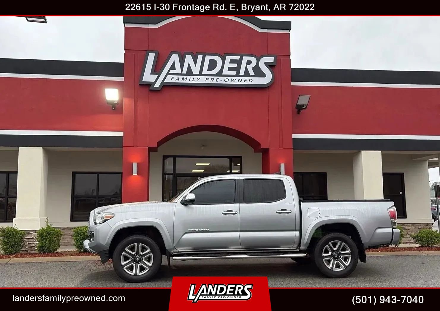 Used 2018 Toyota Tacoma Limited image 1