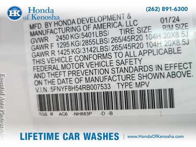Certified 2024 Honda Passport EX-L image 23