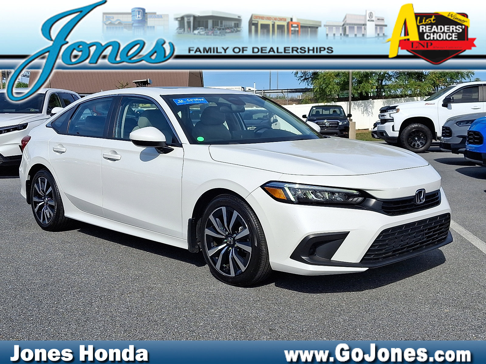 Certified 2023 Honda Civic EX