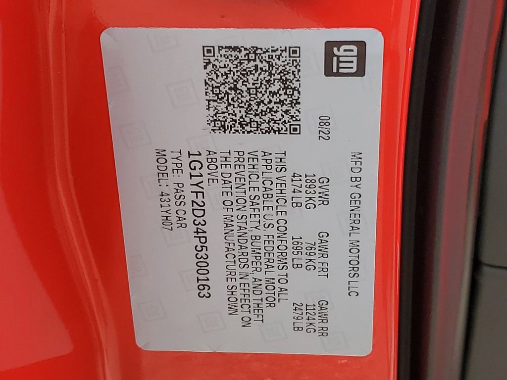 Used 2023 Chevrolet Corvette Z06 w/ Stealth Interior Trim Package image 43