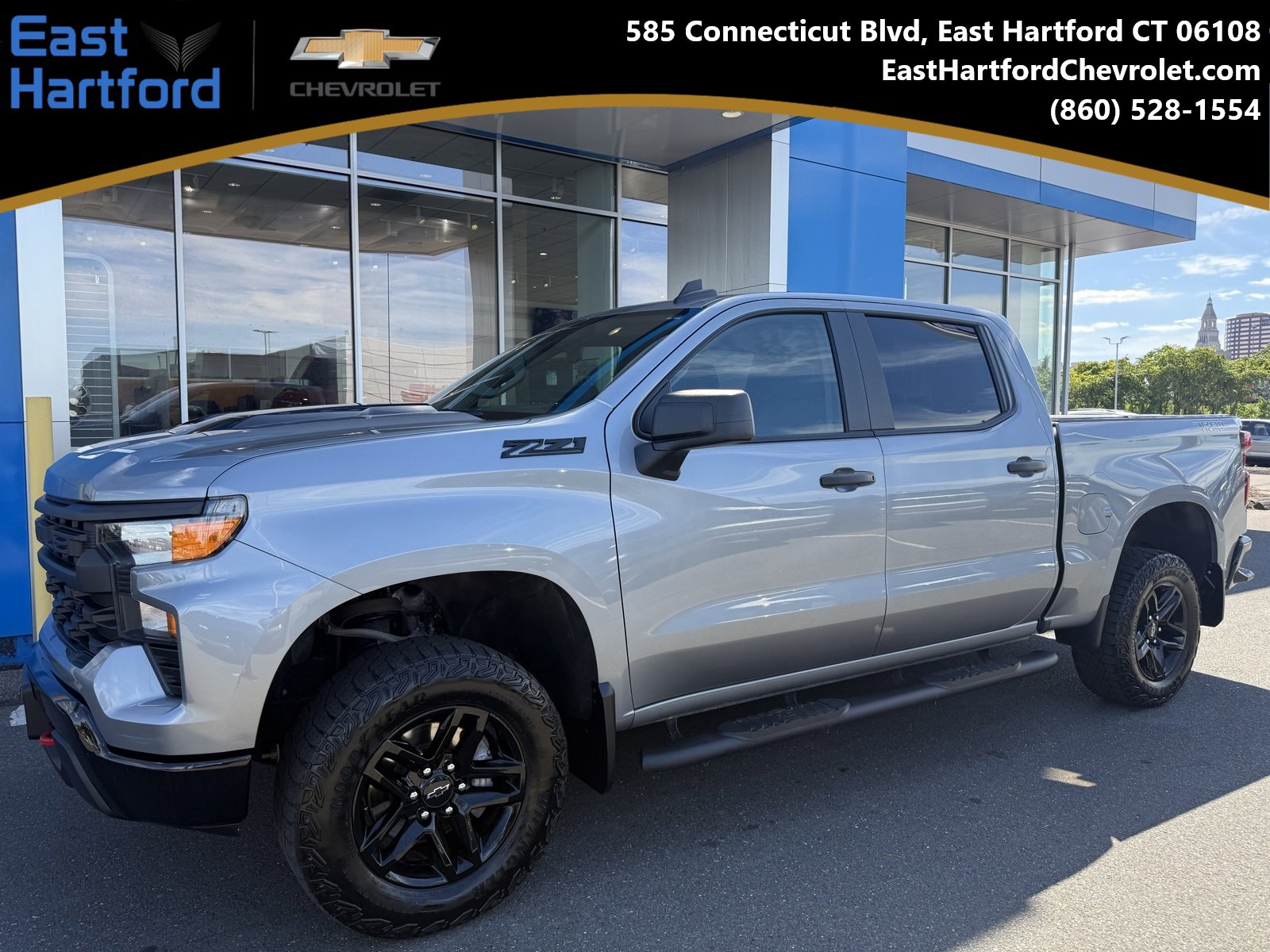 Used 2024 Chevrolet Silverado 1500 Custom Trail Boss w/ LPO, Dark Essentials Package