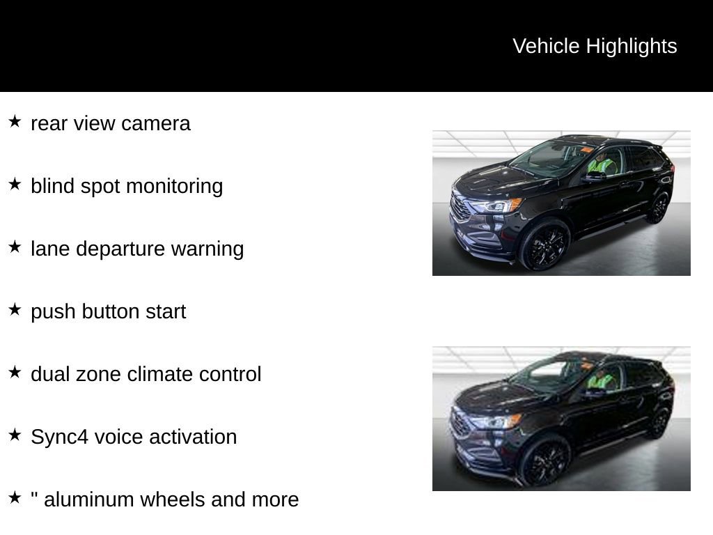 Used 2022 Ford Edge SE w/ Black Appearance Package image 10