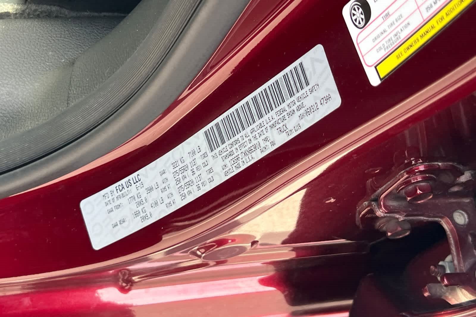 Used 2019 RAM 1500 Laramie w/ Sport Appearance Package image 34