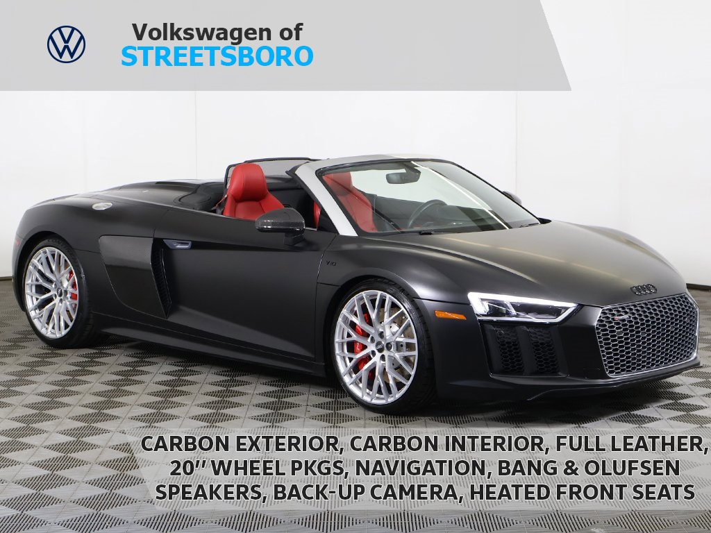 Used 2018 Audi R8 V10 w/ Carbon Exterior Package
