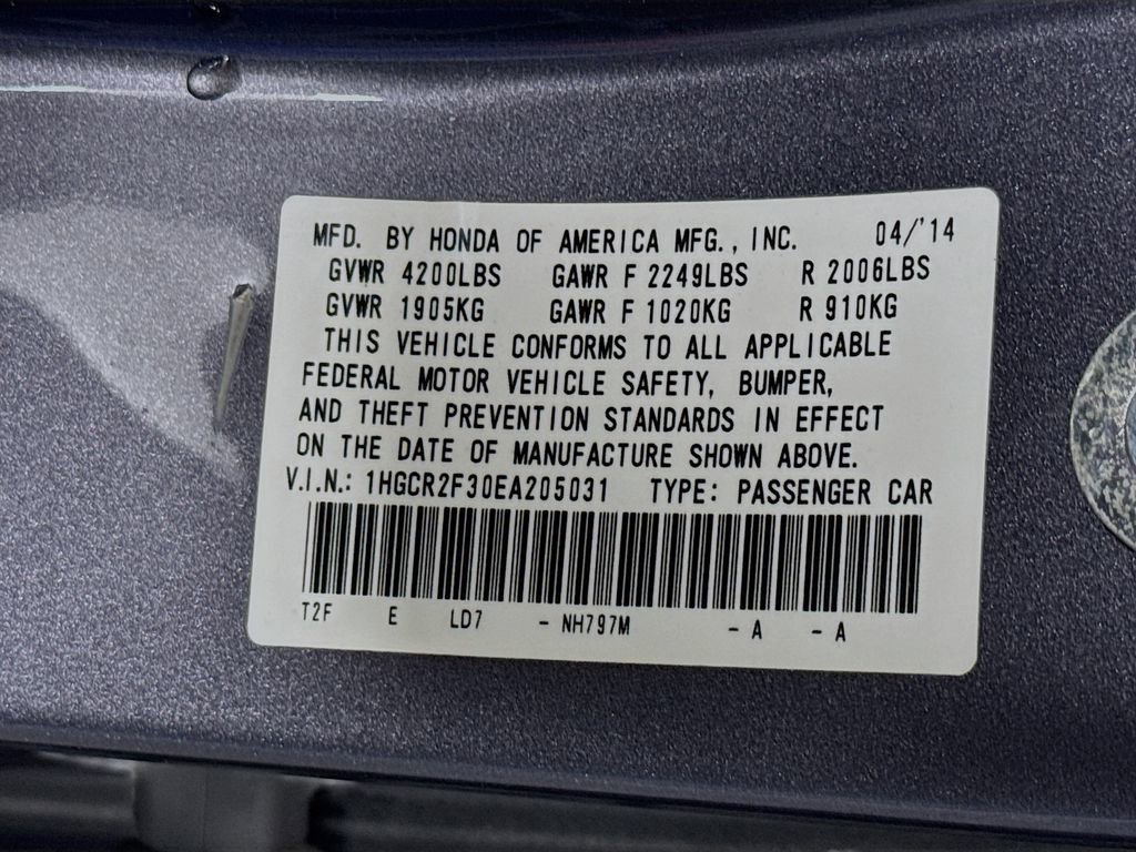 Used 2014 Honda Accord LX image 29