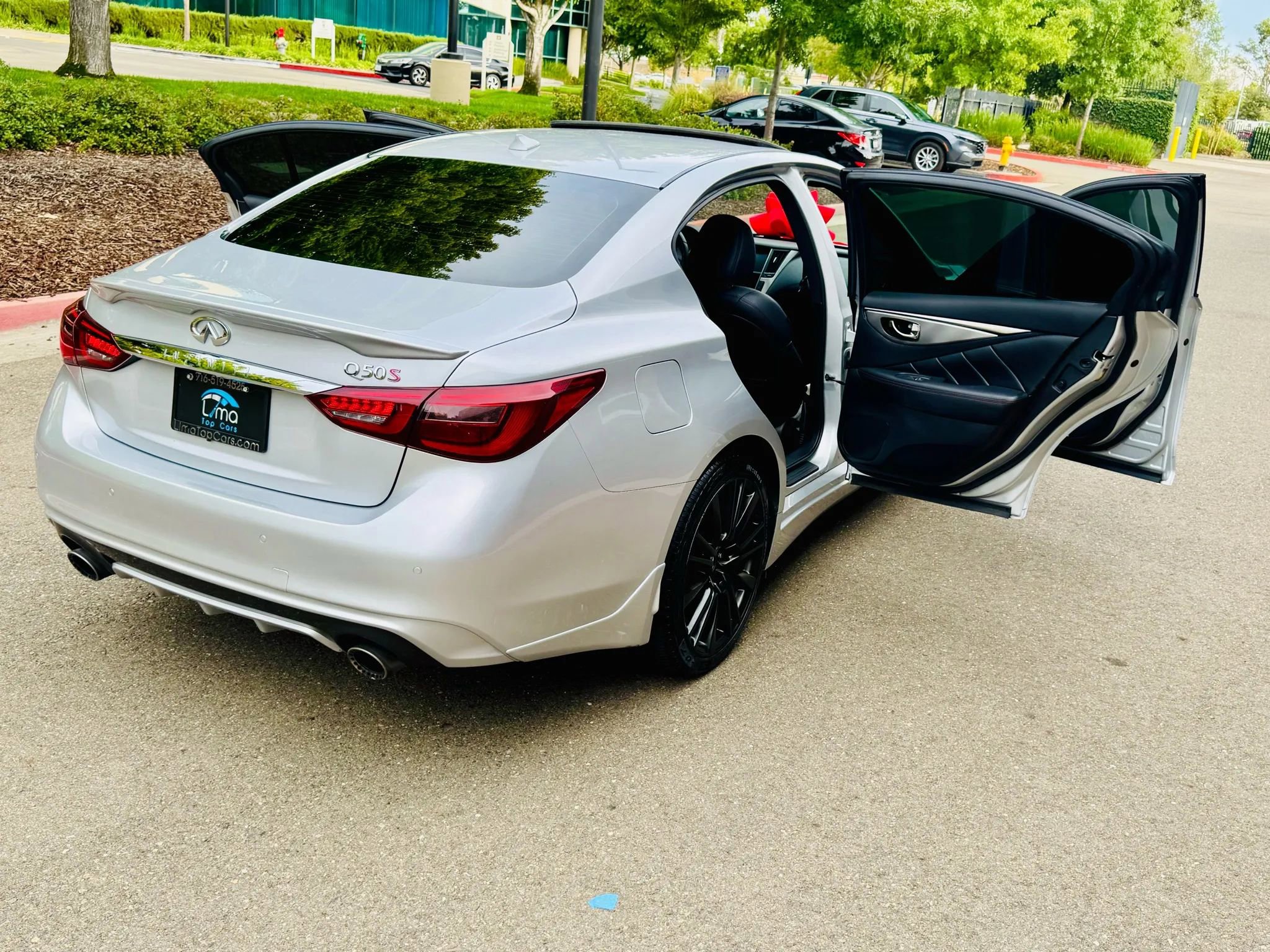 Used 2019 INFINITI Q50 Red Sport 400 RWD image 33