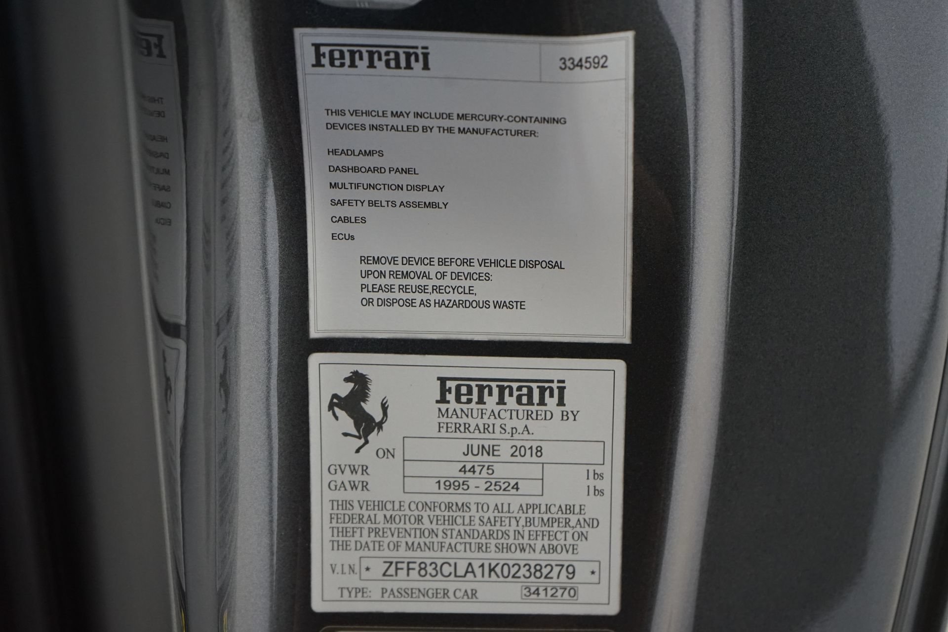 Used 2019 Ferrari 812 Superfast RWD image 32