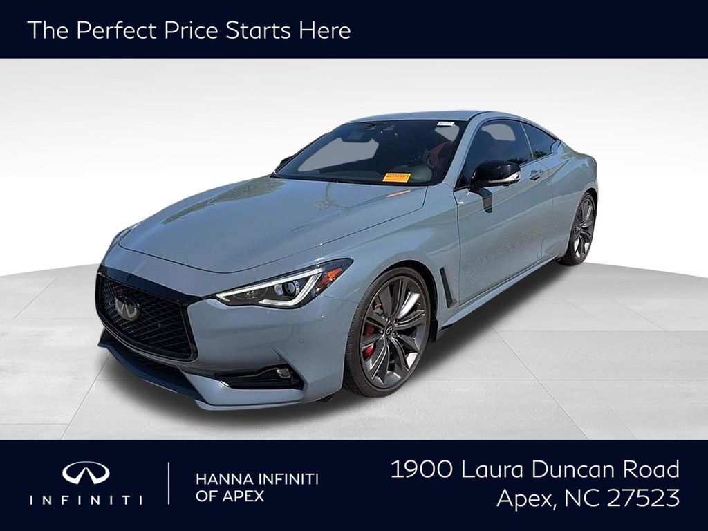 Used 2021 INFINITI Q60 Red Sport 400 w/ Proactive Package RWD image 1