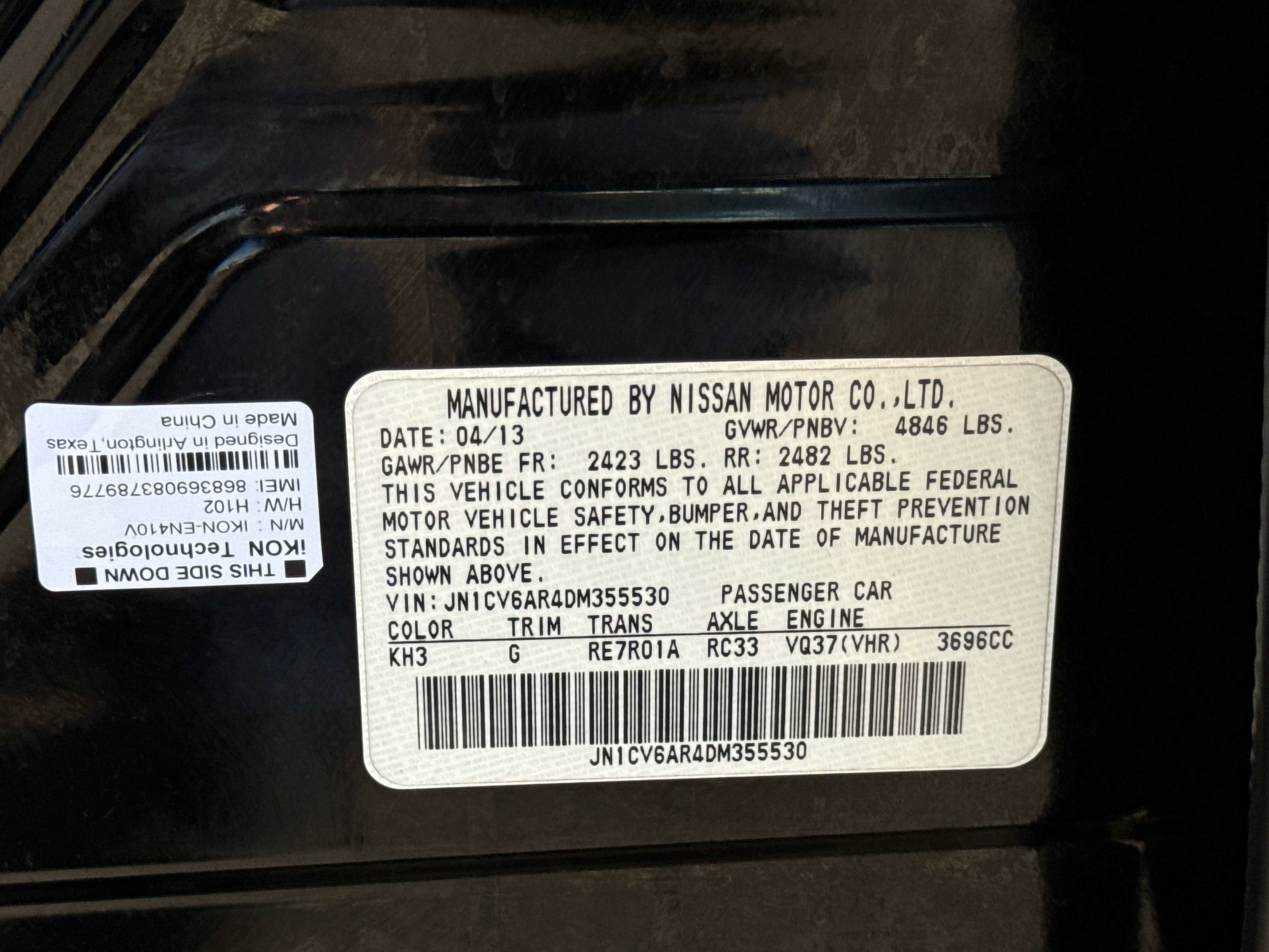 Used 2013 INFINITI G37 x Sedan w/ Premium Pkg AWD/4WD image 28