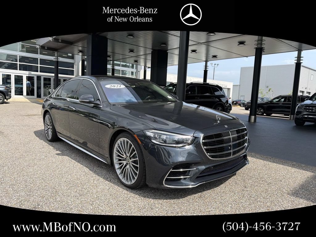 Used 2021 Mercedes-Benz S 580 4MATIC Sedan image 1