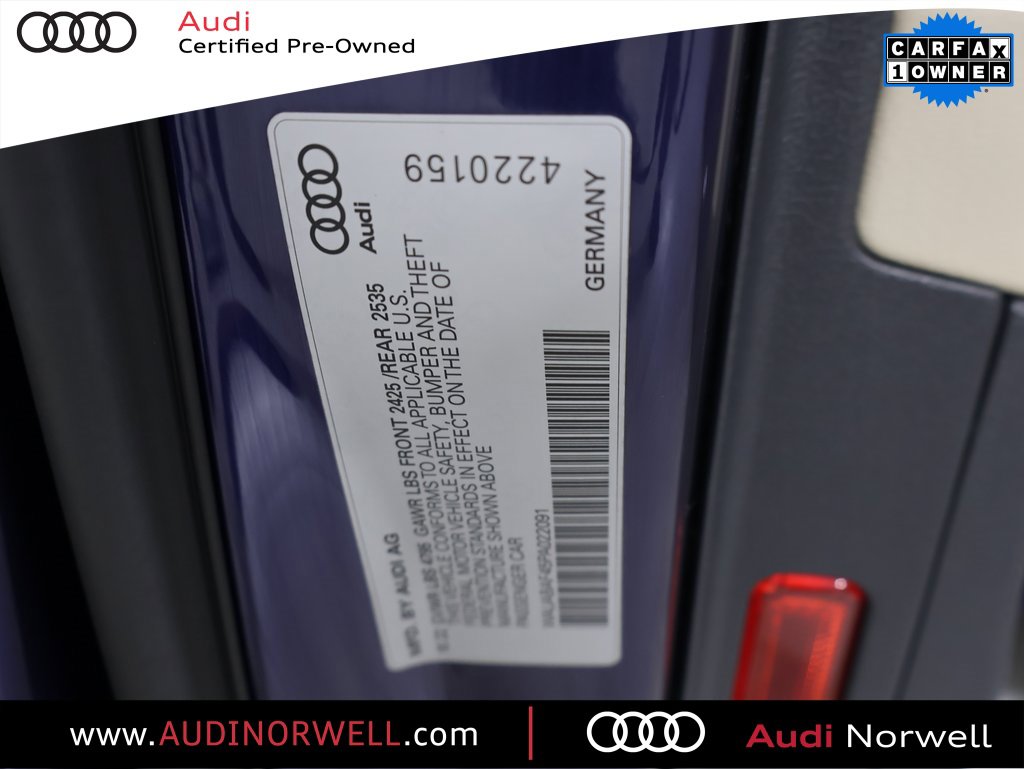 Certified 2023 Audi A4 2.0T Premium w/ Convenience Package image 3