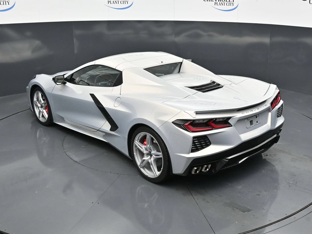 Used 2023 Chevrolet Corvette Stingray Preferred Conv w/ Chrome Exterior Badge Package RWD image 22