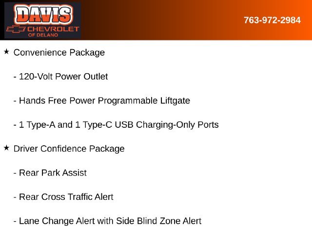New 2026 Chevrolet TrailBlazer RS w/ Convenience Package AWD/4WD image 10