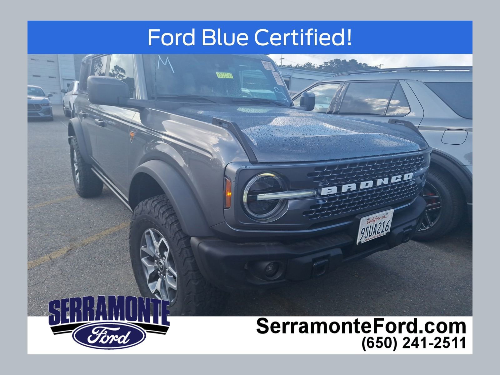 Certified 2025 Ford Bronco Badlands AWD/4WD image 1
