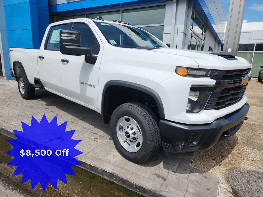 New 2024 Chevrolet Silverado 2500 W/T w/ WT Fleet Convenience Package
