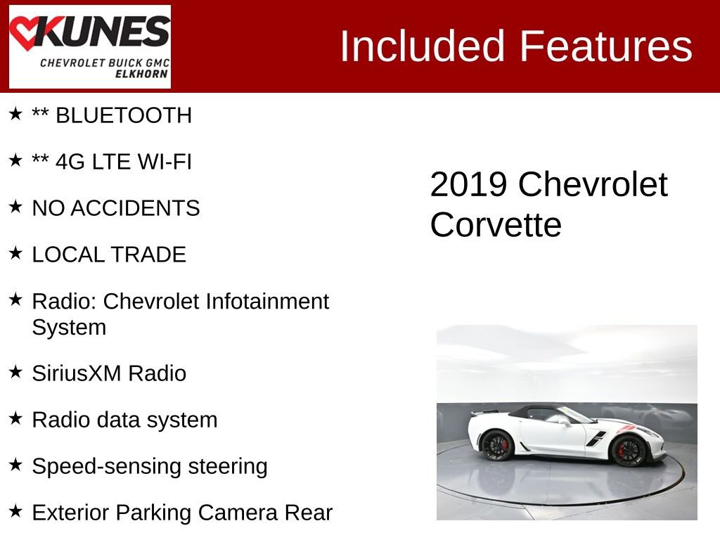 Used 2019 Chevrolet Corvette Grand Sport image 3