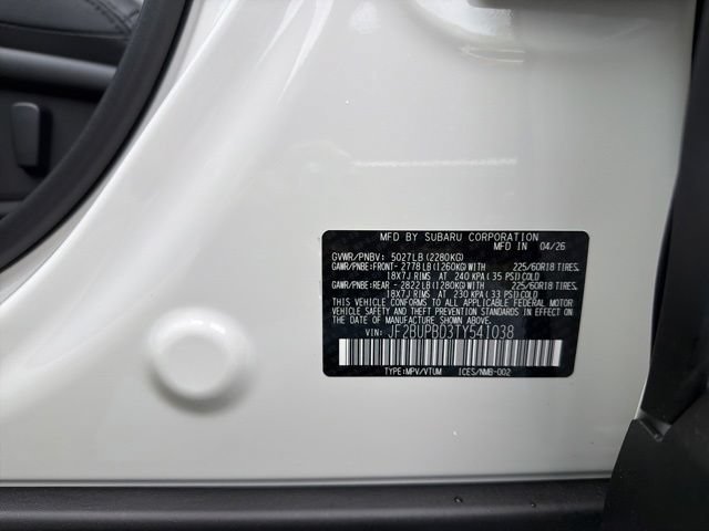New 2026 Subaru Outback Premium AWD/4WD image 19