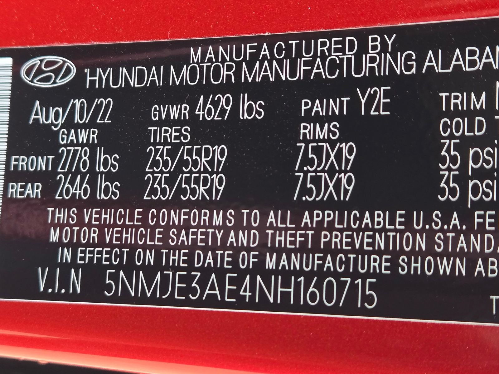 Used 2022 Hyundai Tucson Limited FWD image 13