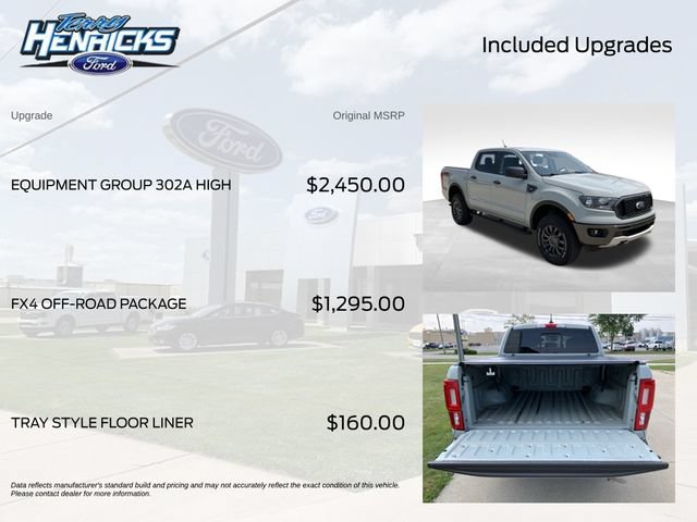 Used 2021 Ford Ranger XLT w/ Equipment Group 302A High AWD/4WD image 7