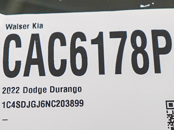Used 2022 Dodge Durango SRT w/ SRT Interior Appearance Group AWD/4WD image 36