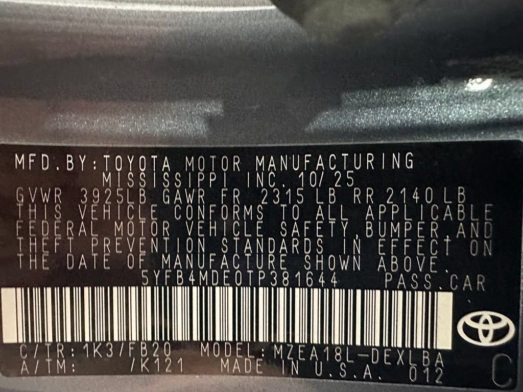 Used 2026 Toyota Corolla LE FWD image 11