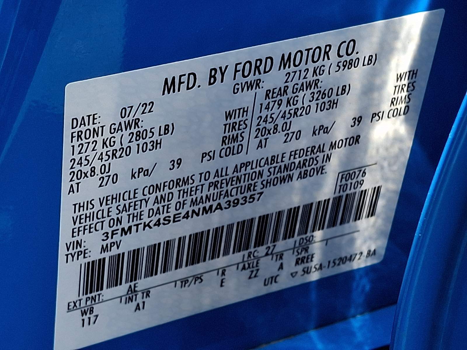 Used 2022 Ford Mustang Mach-E GT AWD/4WD image 27