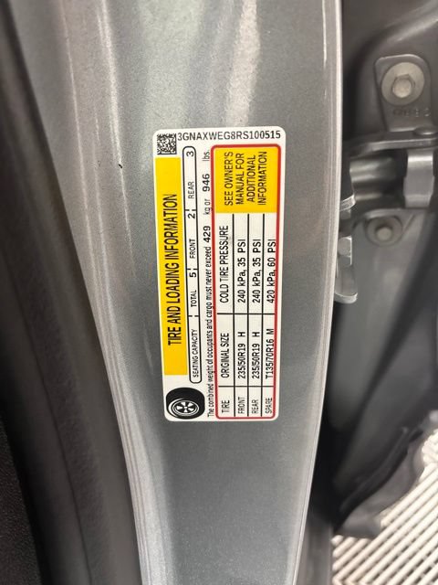 Used 2024 Chevrolet Equinox RS AWD/4WD image 14