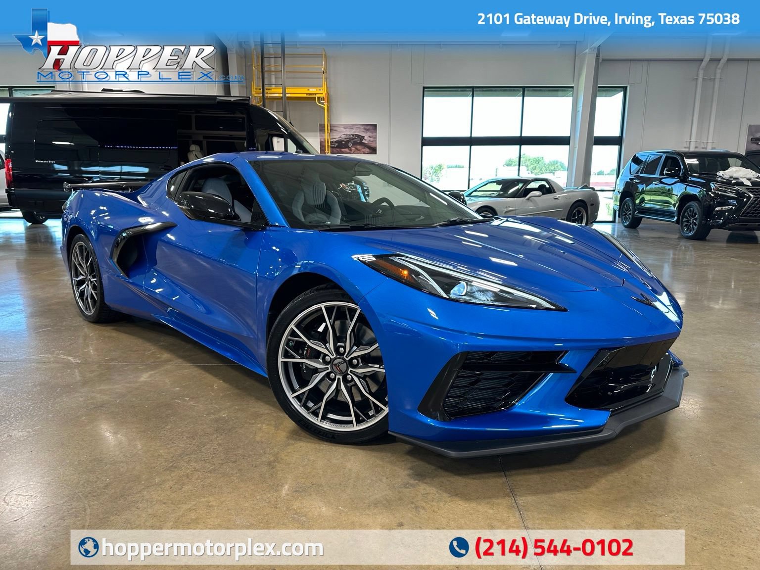 Used 2025 Chevrolet Corvette Stingray Preferred Cpe w/ Z51 Performance Package RWD 360° Tour
